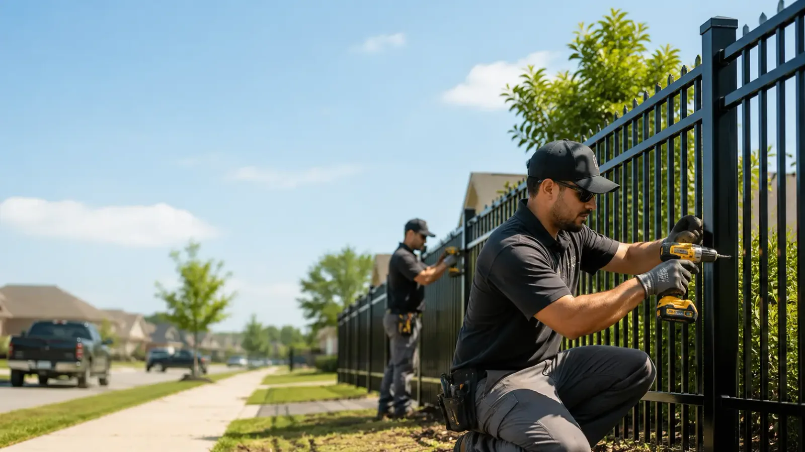 Metal Fence Installation in Manchester, MD
